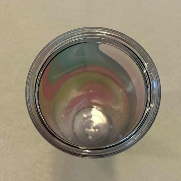 Starbucks Rainbow Swirl Dome Reusable Cup - Picture 6 of 10